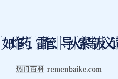 如炸药、雷管、导火索等反义词是什么意思的图片